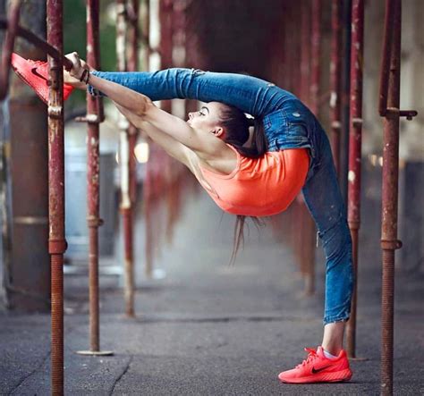young flexi spandex gymnast with massive juggs. . Flexible sex